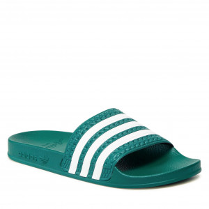 Adidas Originals - Adilette - Claquettes - Vert universitaire