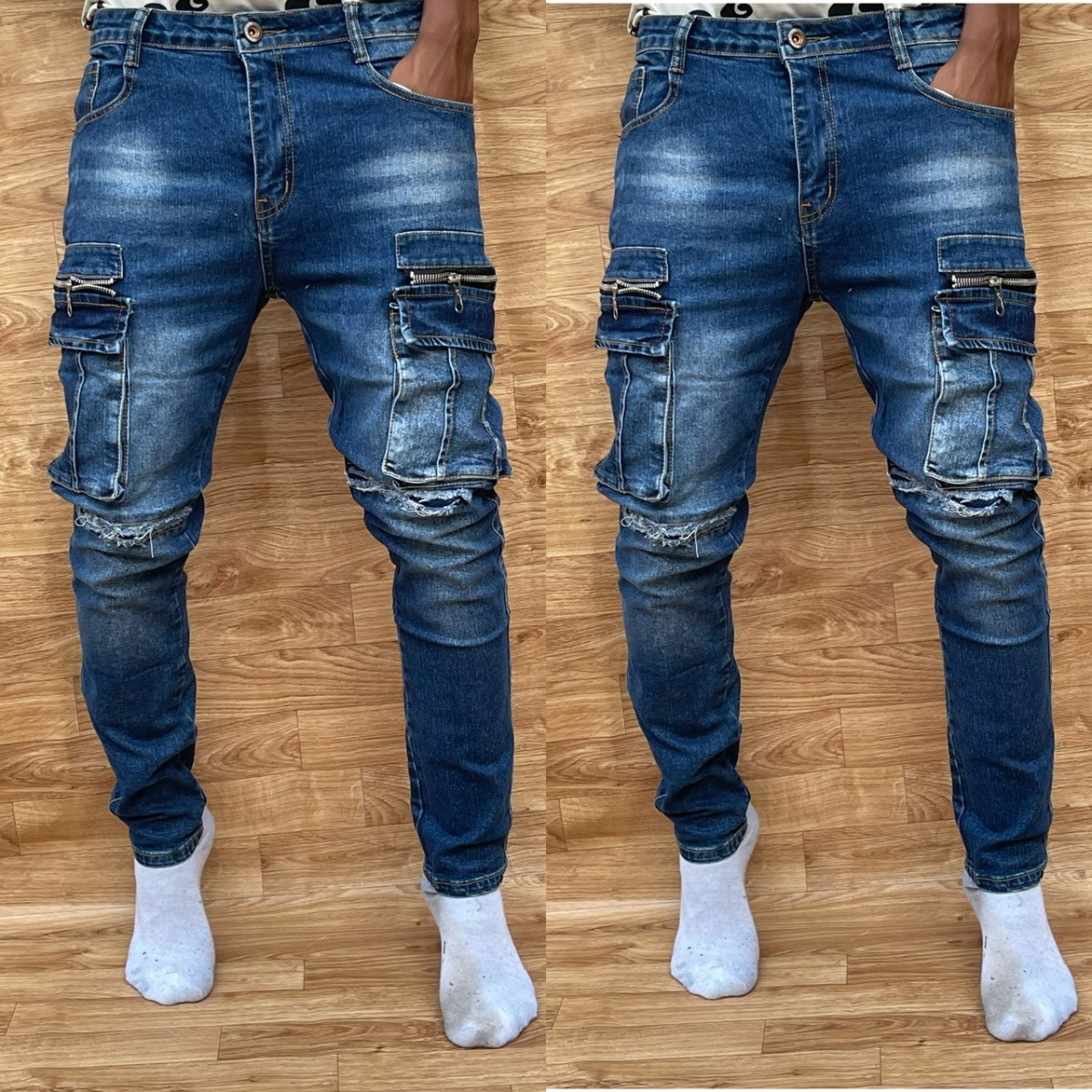 Jean pantalon bleue foncé