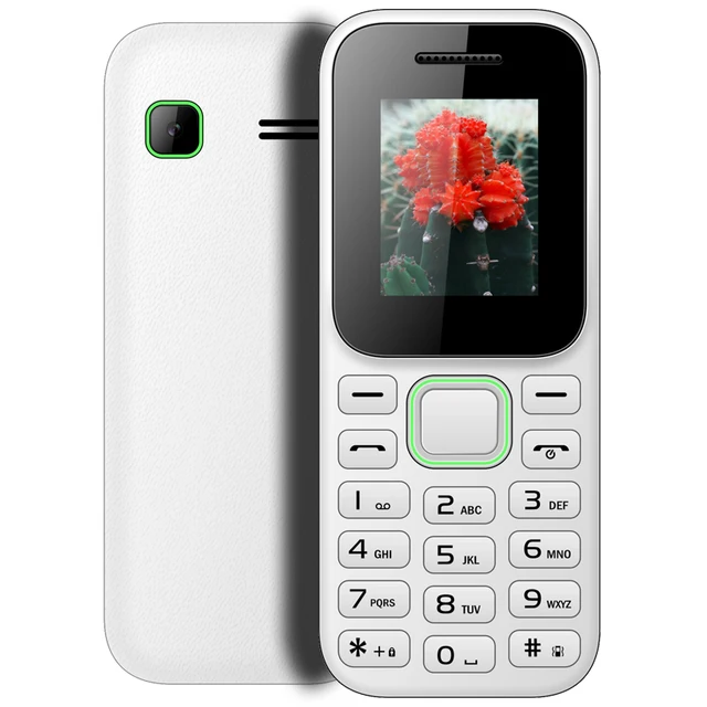 Magasin téléphone B310 conception classique 1.77 pouces 25bi 1800mAh double sim grande batterie téléphone portable bar téléphone