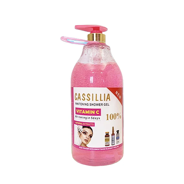 Gel bain et douche parfumé Cassillia Brand 1900ml aux parfums variés pour adultes
