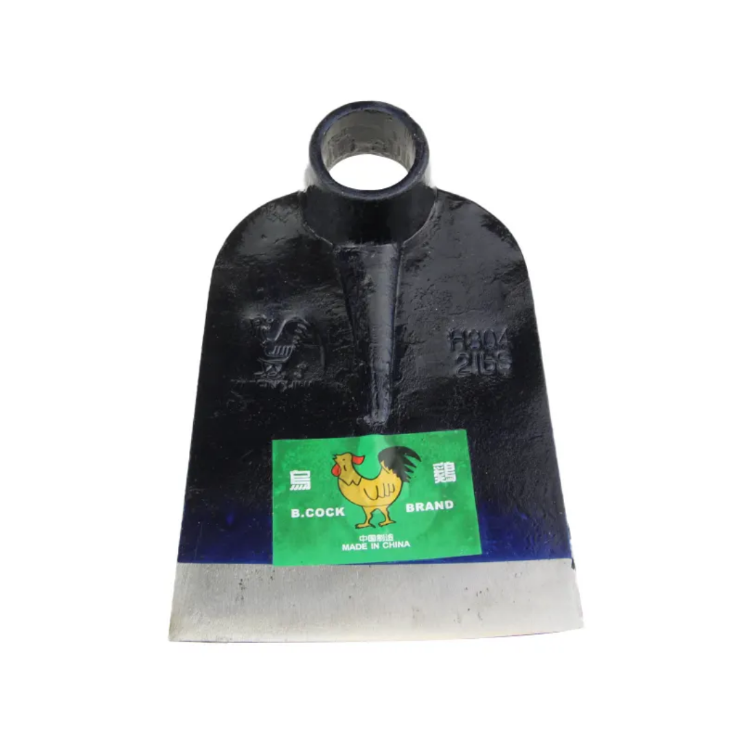 le jardin, les principaux produits sont pelles, faucilles, houes, râteaux, fourche en acier, bottes de pluie,