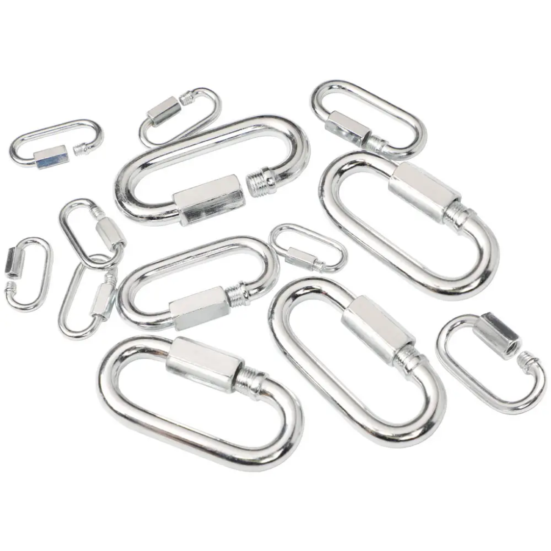 Abidjan HLM haute qualité serrure escalade porte-clés métal ressort mousqueton aluminium mousqueton d-ring