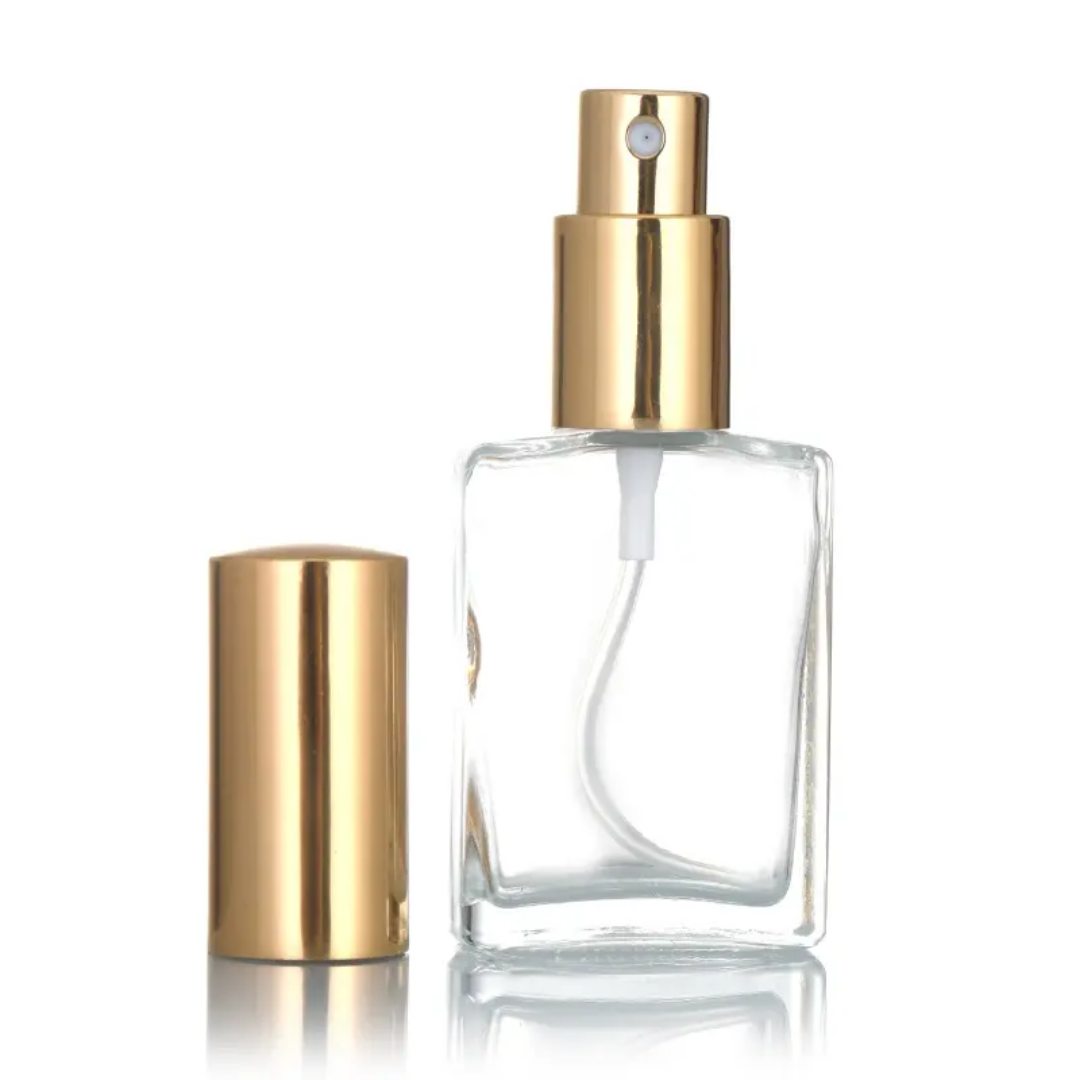 Bouteille d’emballage de parfum – verre transparent de luxe