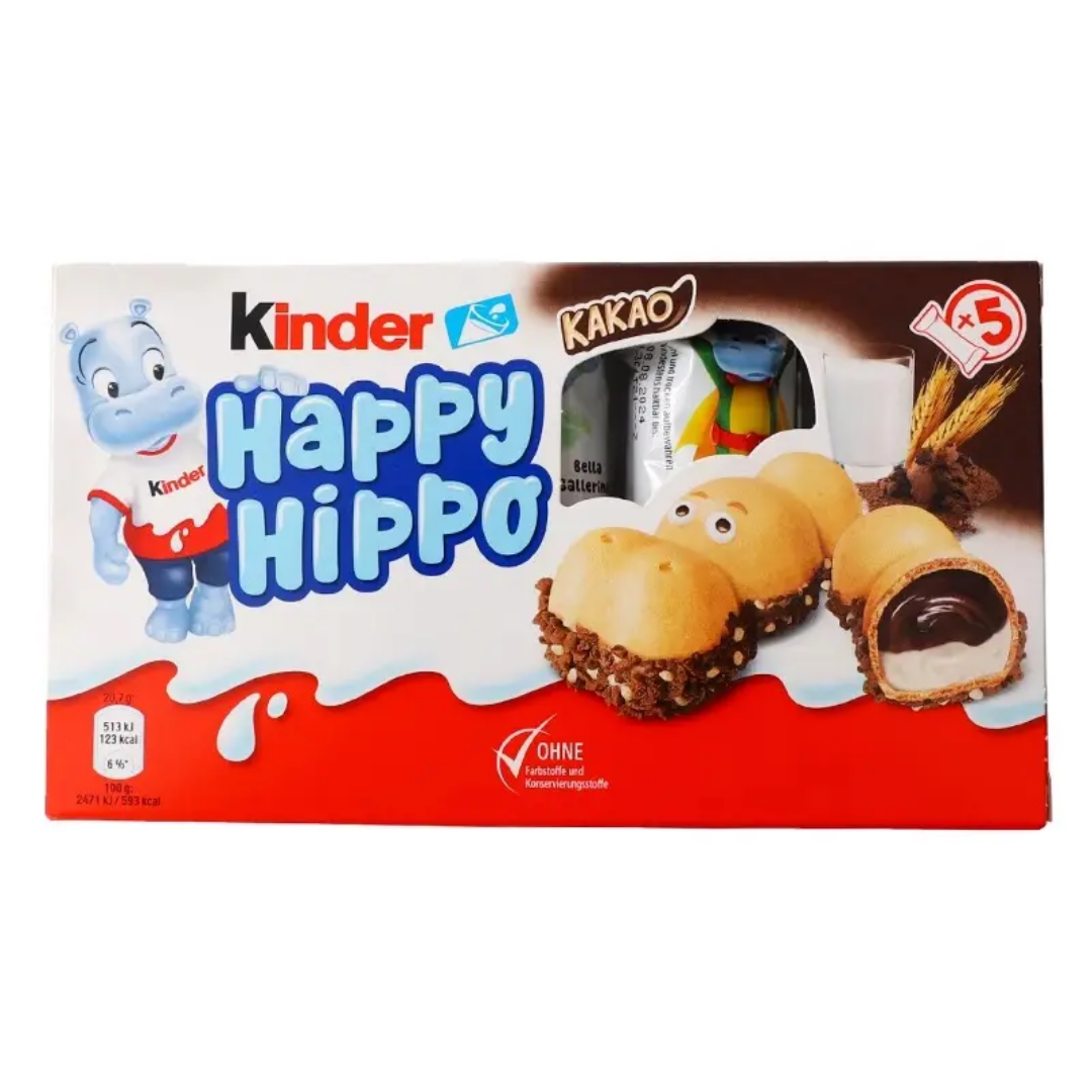 Kinder cacao happy hippo biscuits