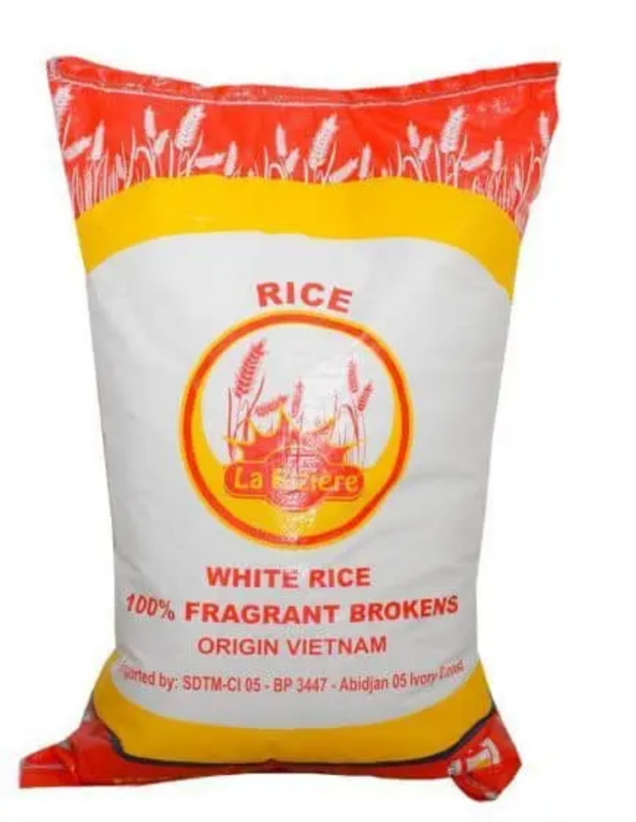 Sac de riz blanc Thaïlande