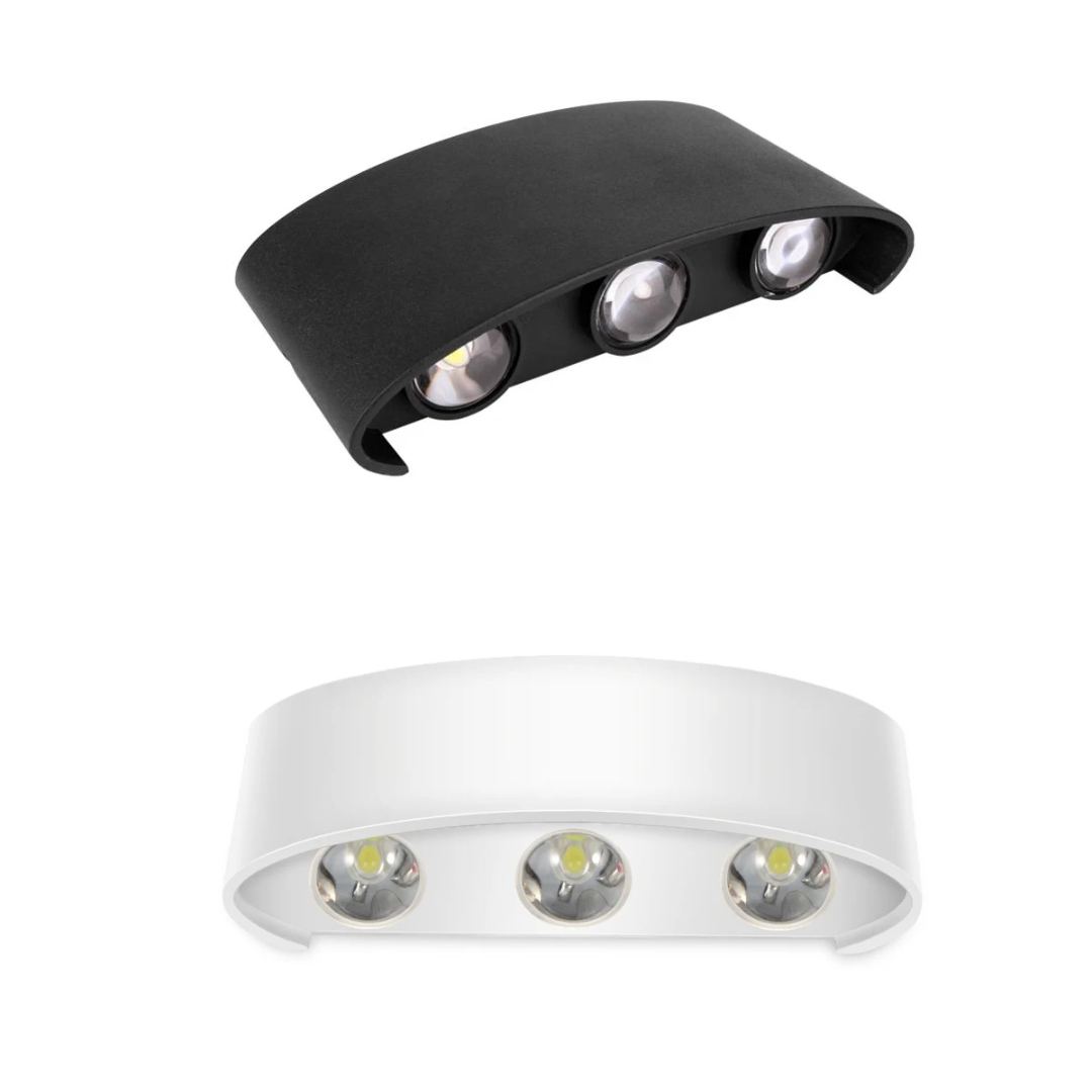 Applique murale LED AKKO STAR étanche, 4 couleurs, 8W, nouvel arrivage