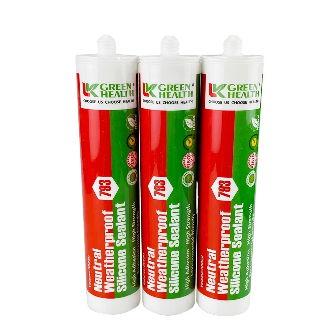 Mastic silicone neutre résistant aux intempéries