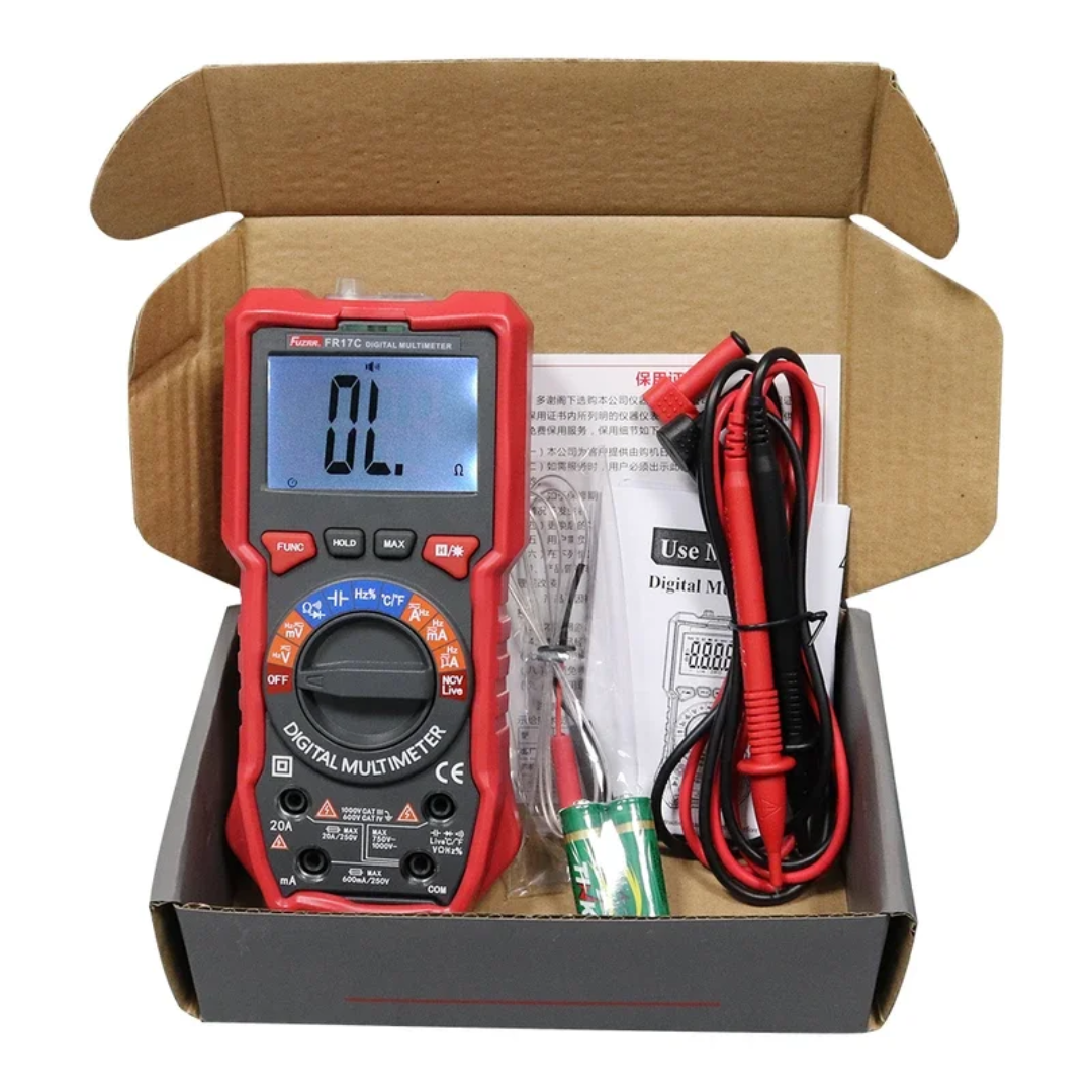 Multimètre de table FR17C 6000 comptes DC 0.00mV ~ 1000V
