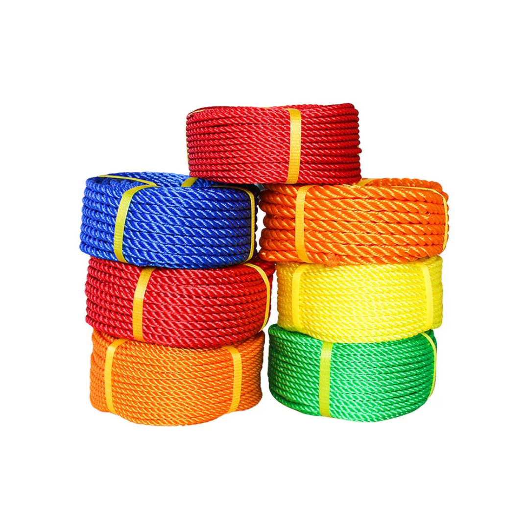 Grossiste Corde torsadée en PP à 3 brins 4mm en rouleau bobine pour les champs agricoles