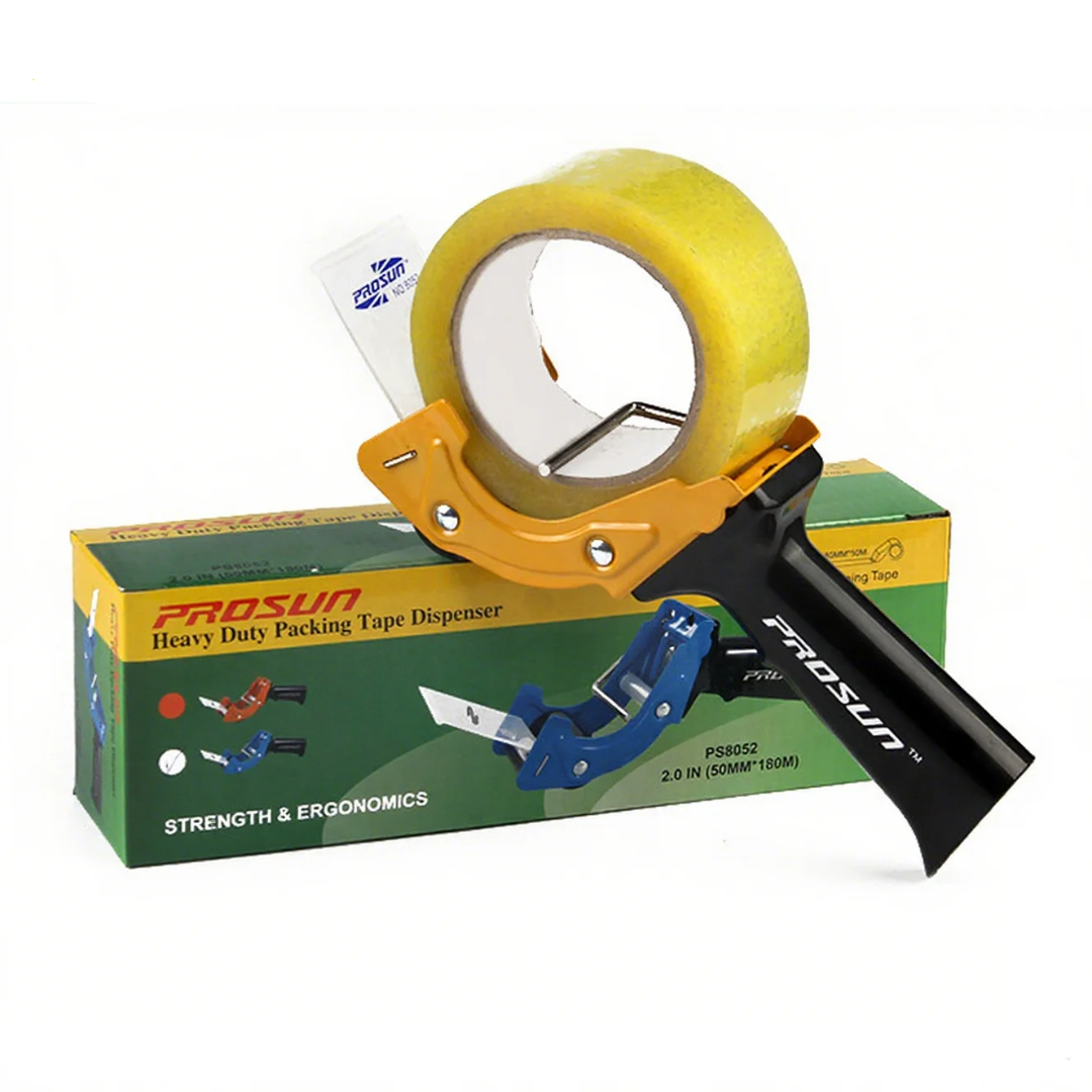 Distributeur de ruban adhésif 2 pouces à rechargement rapide - Offre spéciale - Emballage, conditionnement, scellage et coupe.