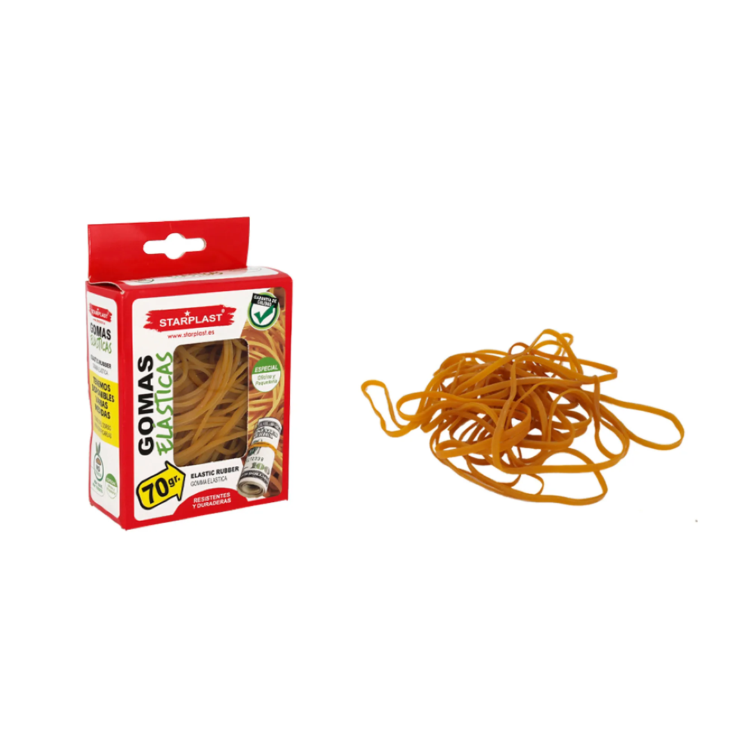 Bandes élastiques 100mm 2mm 70gr