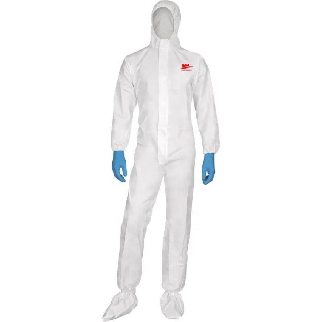 combinaisons jetables Hubei type 5 6 désinfectation
