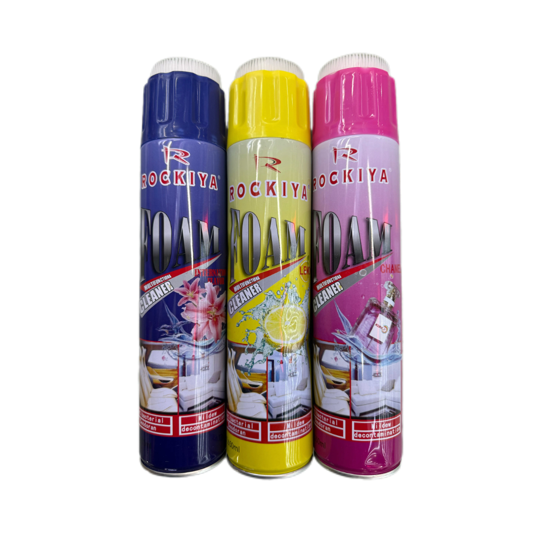 nettoyant multifonctionnel en mousse Rockiya.