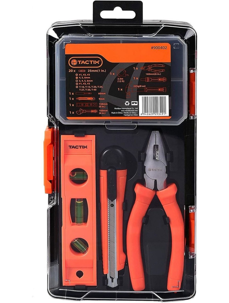 ensemble d'outils généraux Tactix de 28 pièces (modèle 900402).