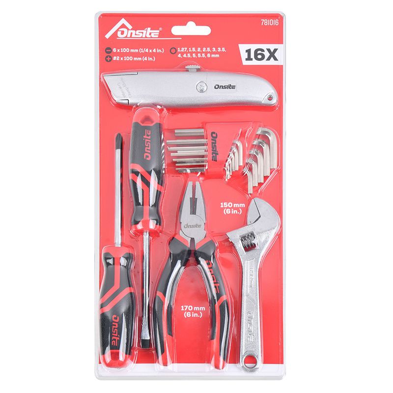 jeu de 16 outils de la marque Onsite
