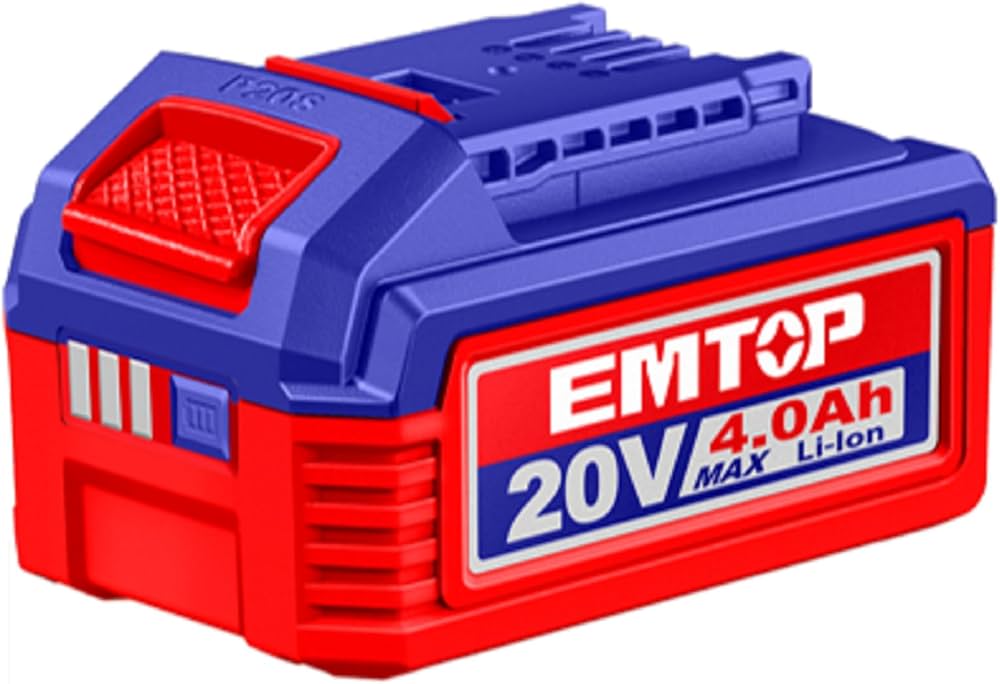 batterie Lithium-ion EMTOP de 20V, modèle EBPK2