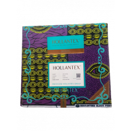 HOLLANTEX PAGNE Tissu Africain Collection Type « Soft Coton » Yeux Voir Bouche Parle Pas