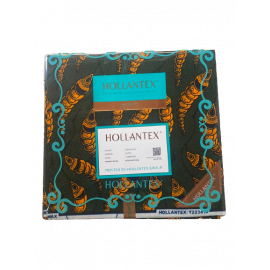 HOLLANTEX PAGNE Africain Collection « Soft Coton » Feuille de Piment Choco
