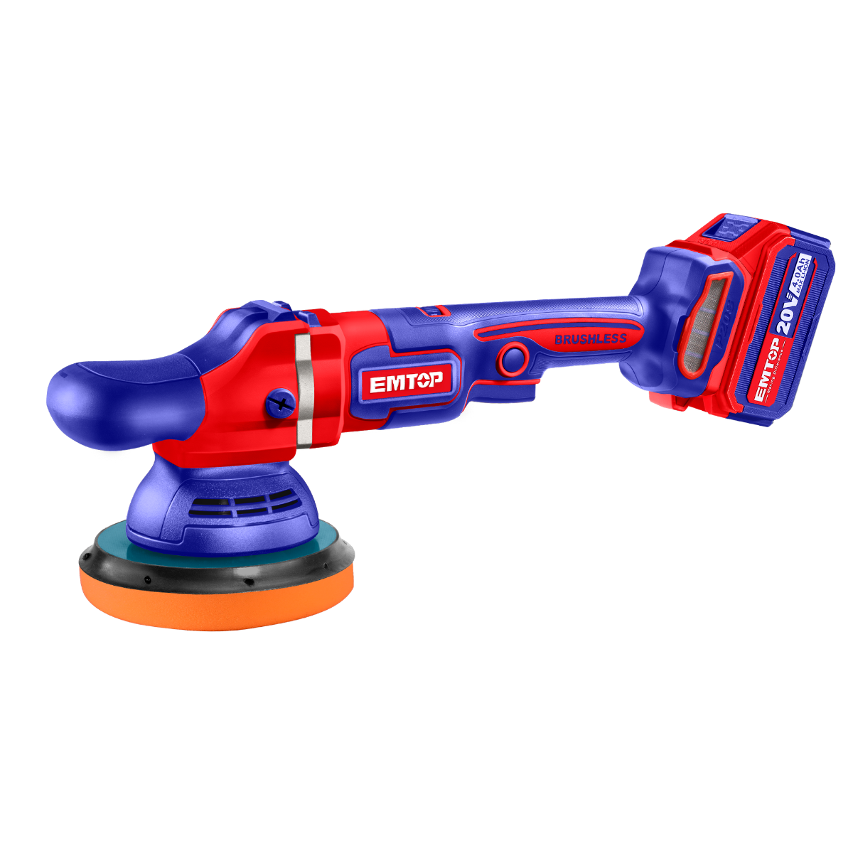 polisseuse sans fil de la marque EMTOP, modèle ELAP2015