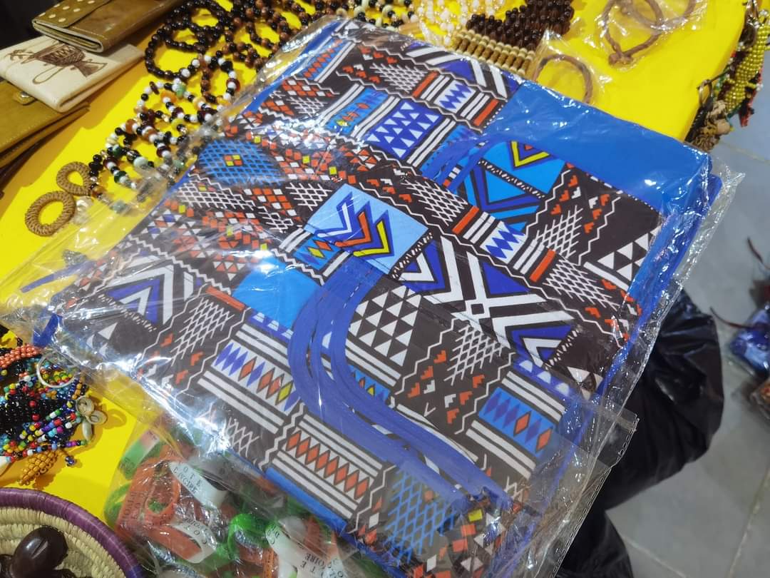 Nappes à table de manger tissu africaine