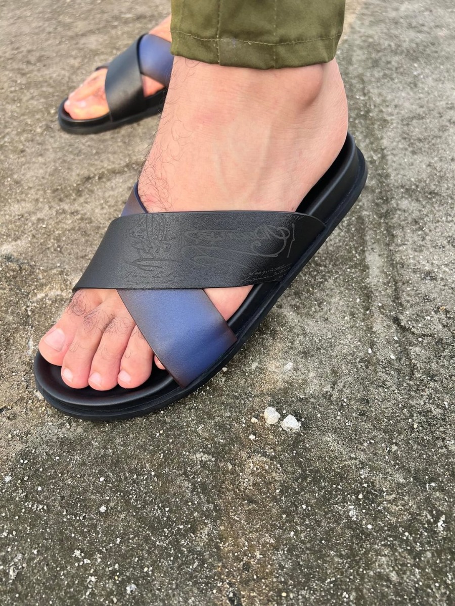 Sandales en cuir homme femme