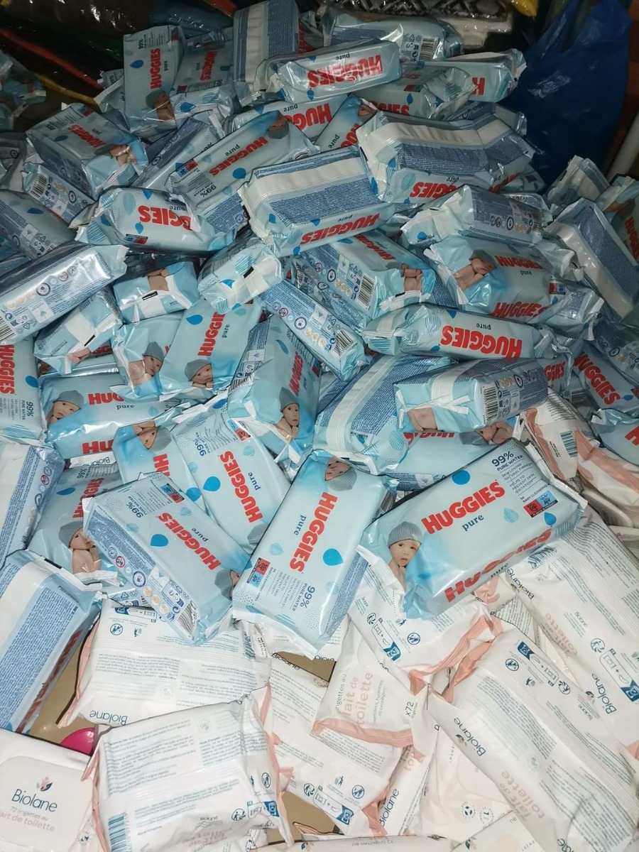 Linguette à eau savon cube