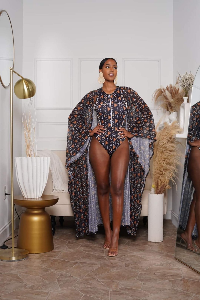 Bikini robe de plage Abidjan chez lili création