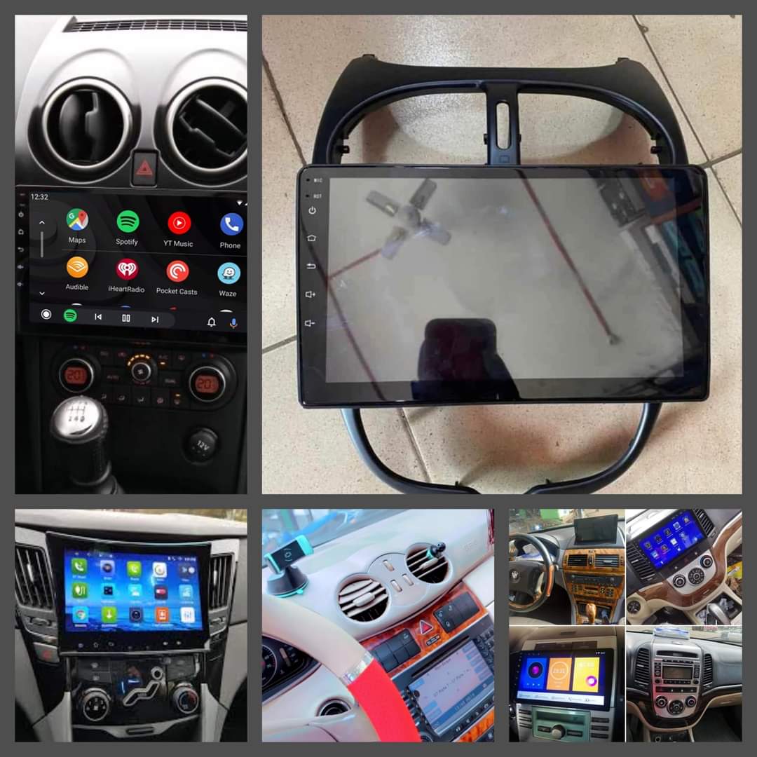 Écran simple voiture radio caméra