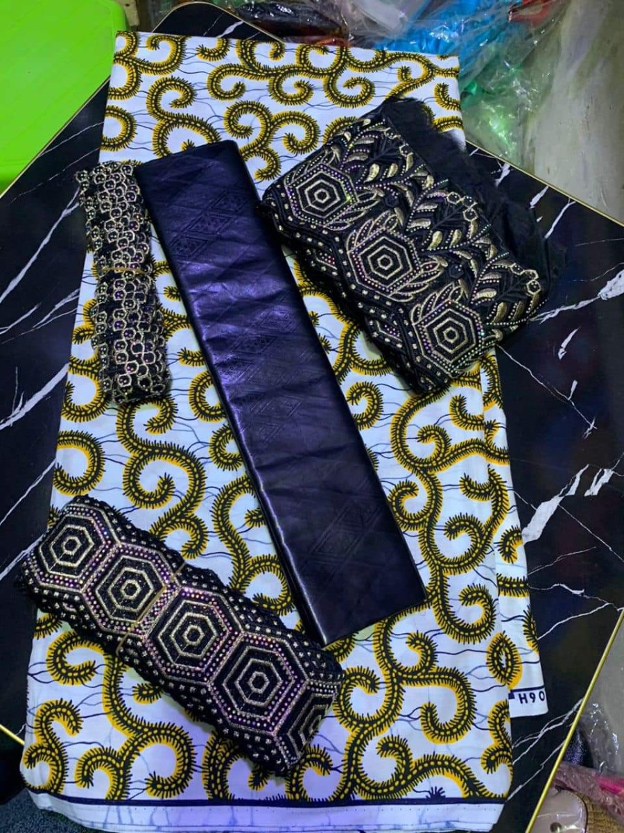 Hollandais bazin mélangé