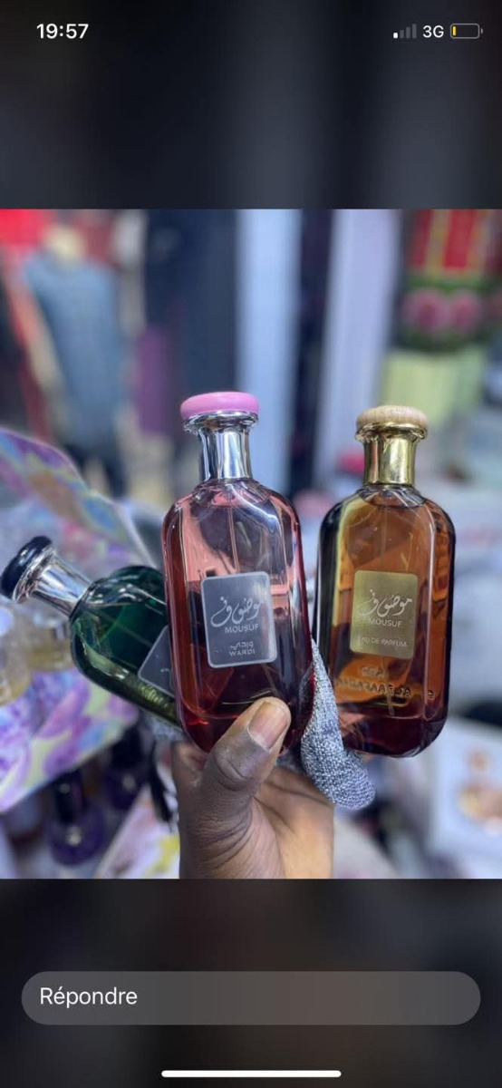 Mousuf parfum en gros Abidjan vente en ligne