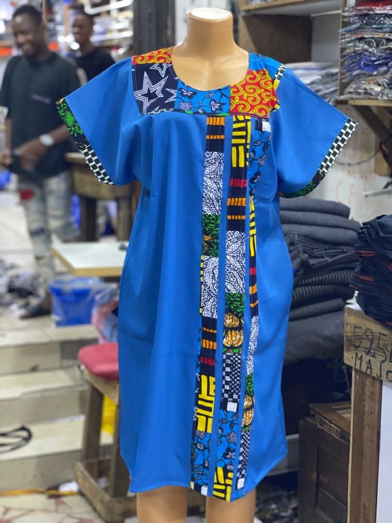 Robe en pagne africaine en gros partout Abidjan