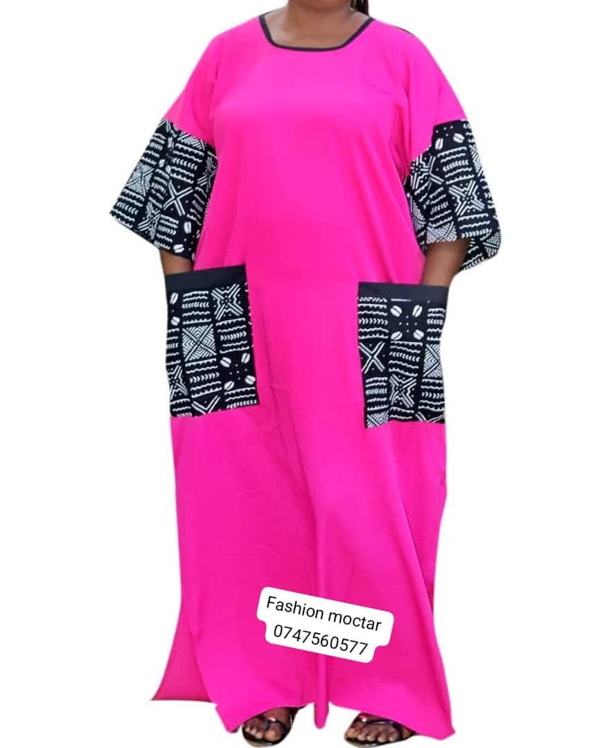 Robe longue femme mariée africaine