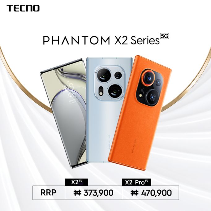 Tecno Phantom X2 5G - 12 GB - 256 GB - Caméra Retractable