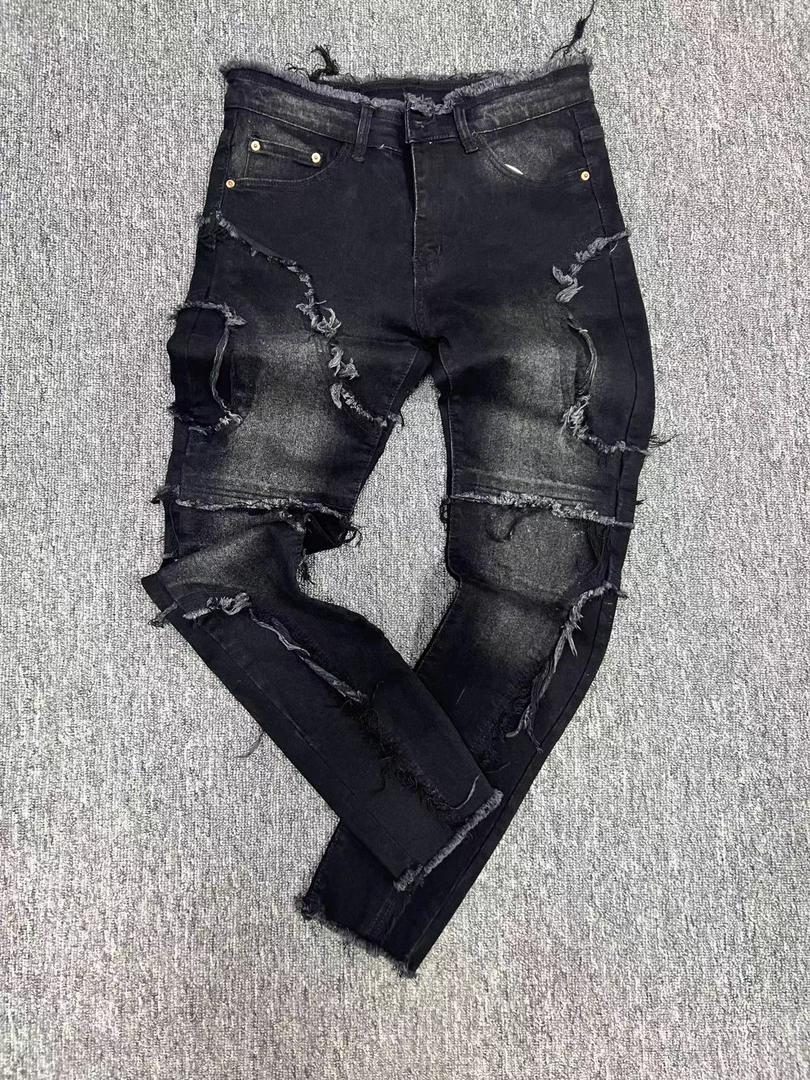 Jean pantalon vert clair 