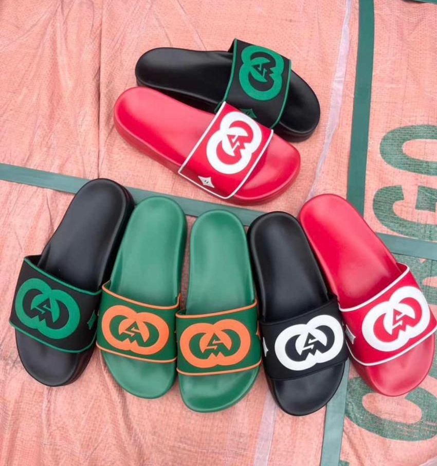 Claquette homme femme noir