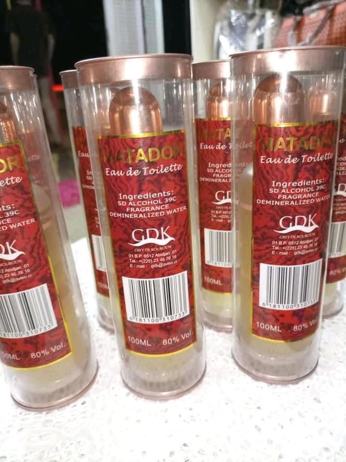 Eau de toilette Matador bon prix Adjamé
