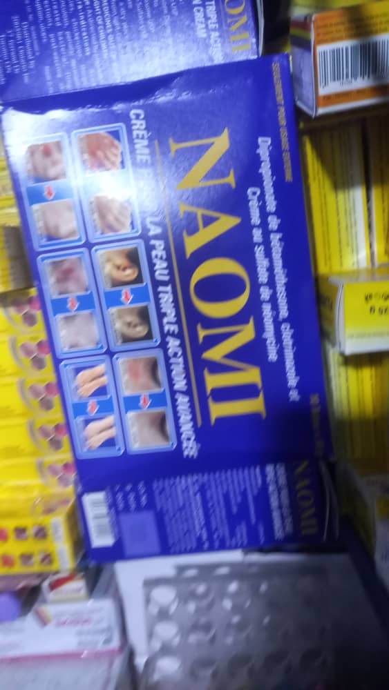 Produit de soins de peau Naomi crème