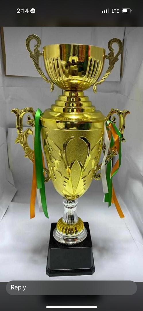 Coupe trophée championnat quartier