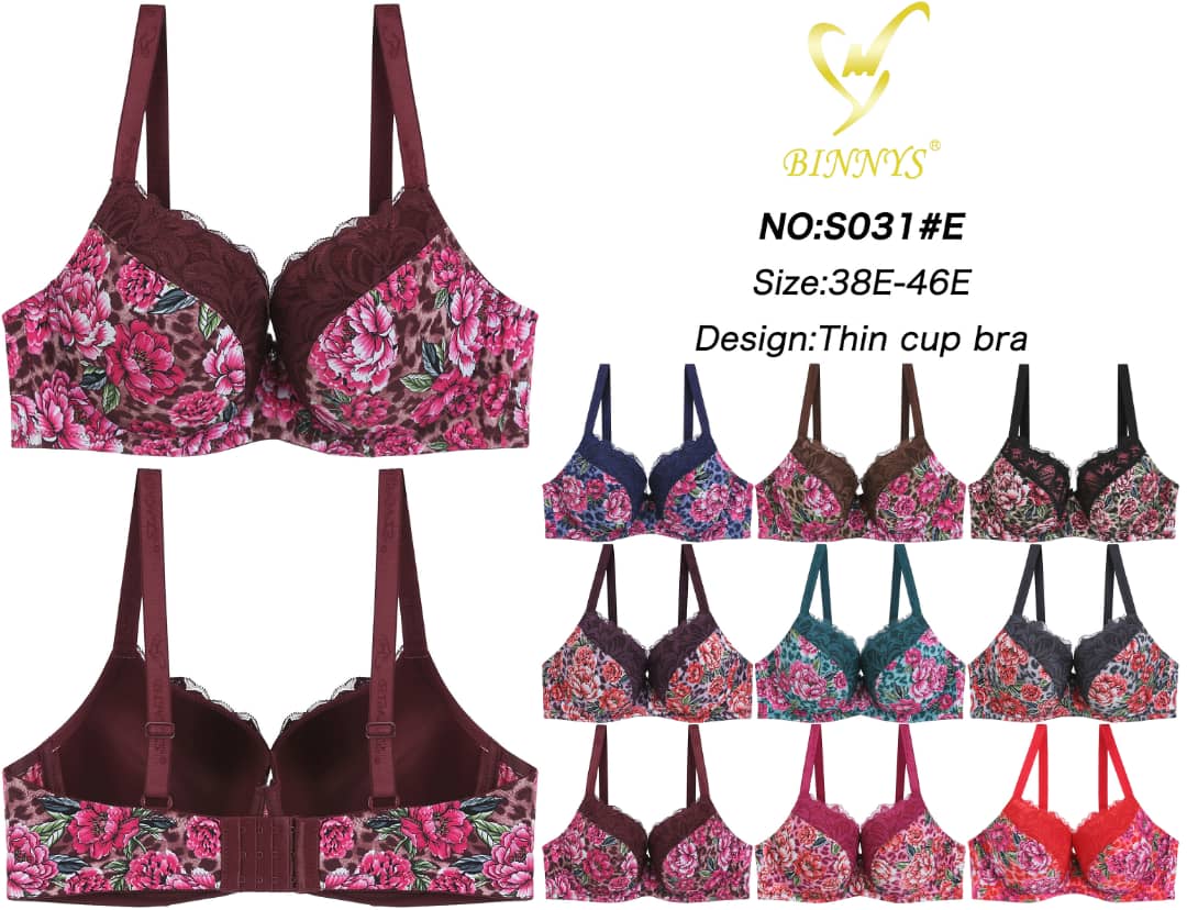 Lot complet soutien gorge femme 9couleurs