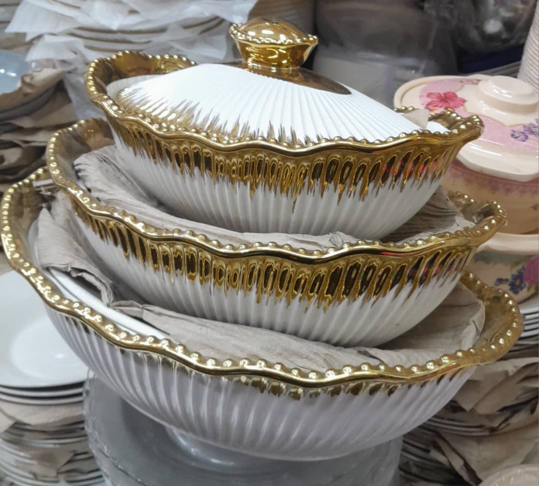 Ensemble de 3 Pot à soupe chauffe-nourriture