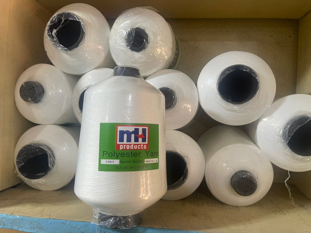 Fil polyester gros grain