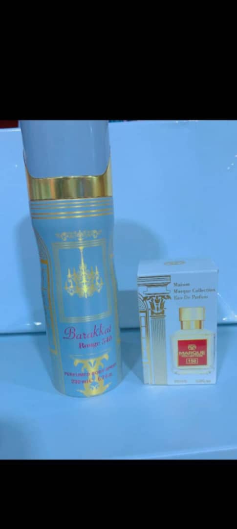 Complet parfums et déodorant barakal rouge