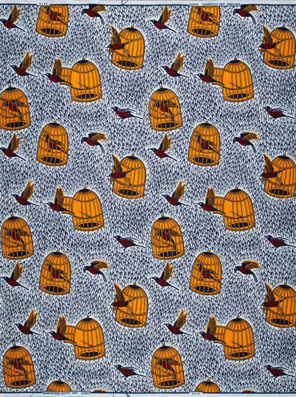 Tissu hollandais africain à Adjamé