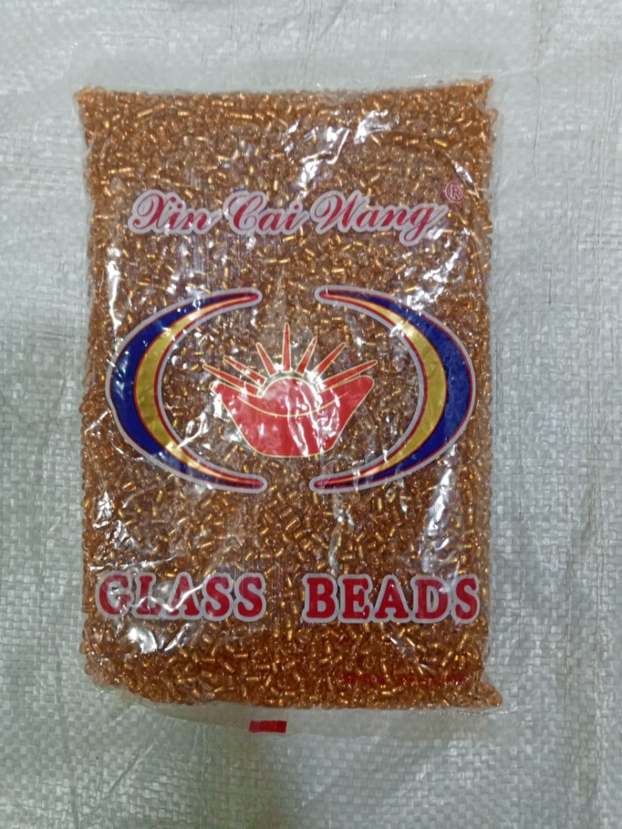 Vente en gros 2mm 3mm 4mm perles rondes de rocaille doublées d'argent sac en vrac en gros