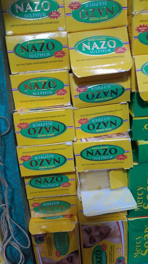 Savon Traitant Nazo Sulphur - Anti-Bactérien Puissant pour Peau Propre et Sain
