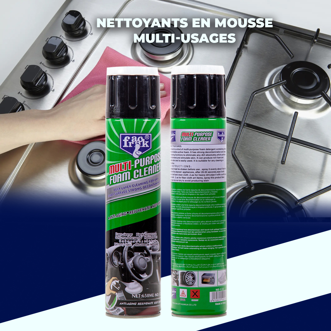 nettoyant en mousse polyvalent, probablement