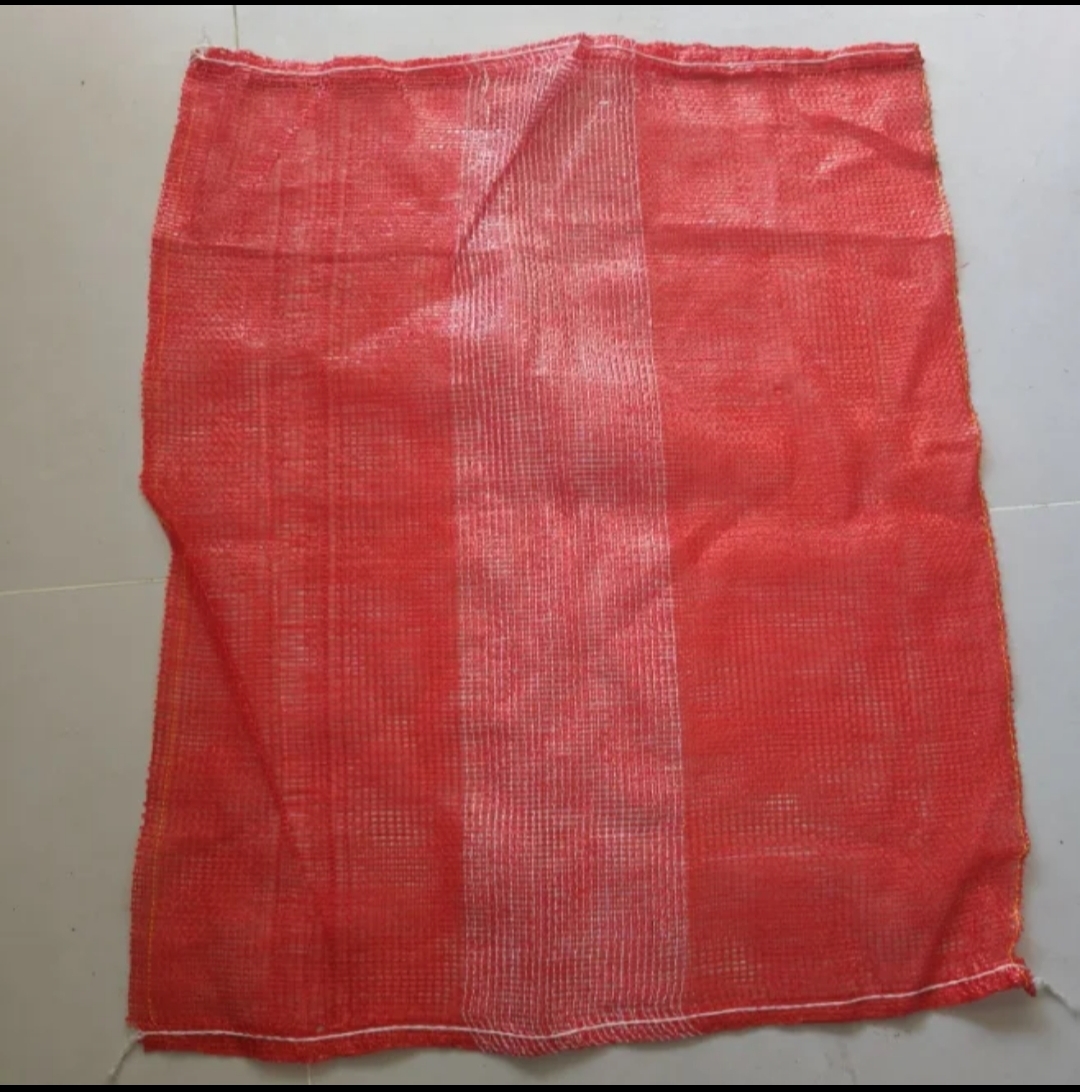 25 kg 30 kg 50 kg rouge jaune orange couleur plastique PP tubulaire maille filet sac pour pommes de terre oignons