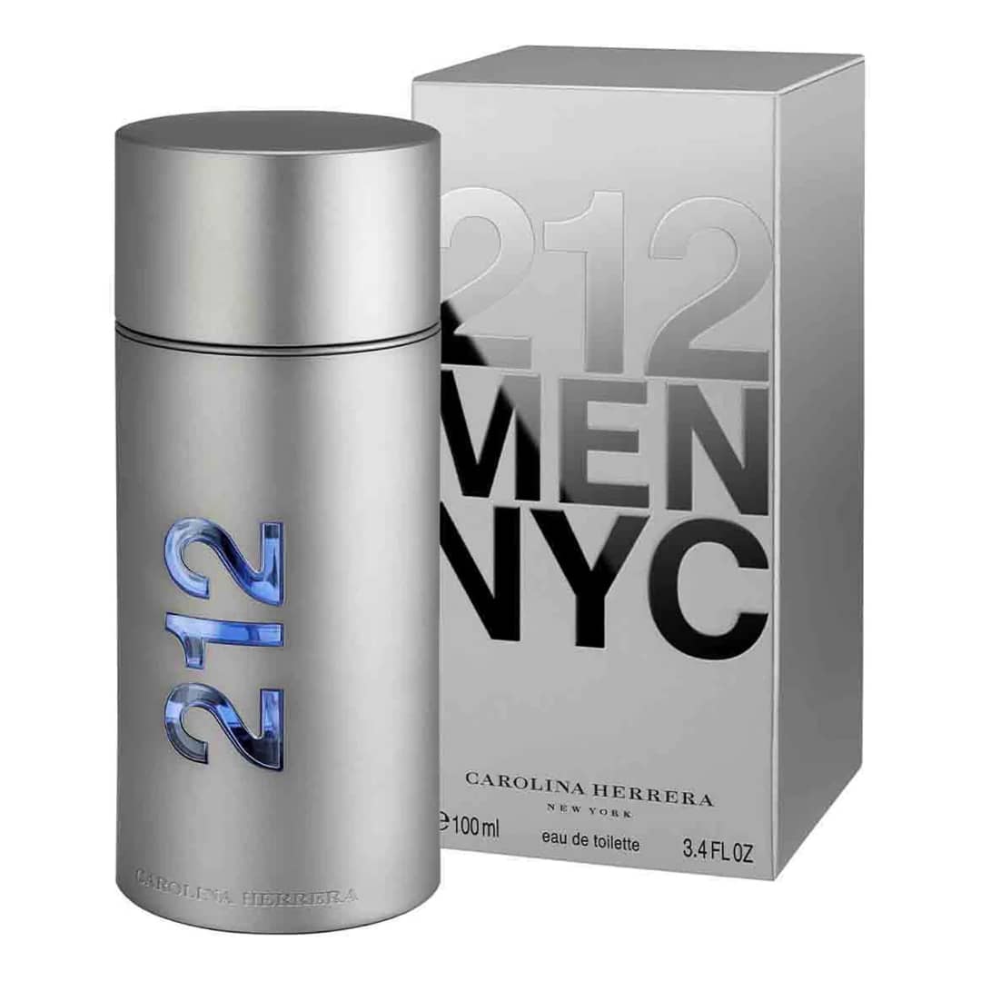 Parfum Homme 212 Men Nyc Carrolina Herrera 100ml