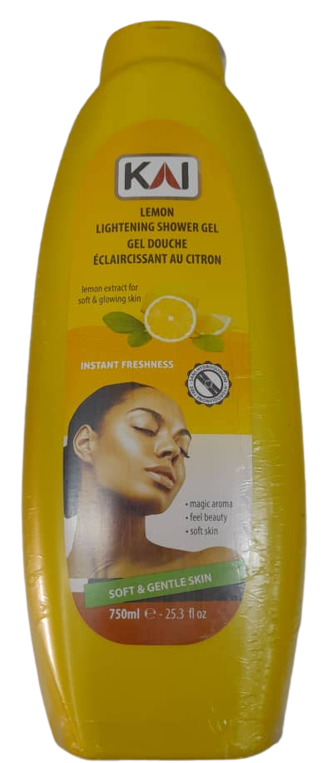 Gel Douche Eclaircissante A Base de Citron 750ml 