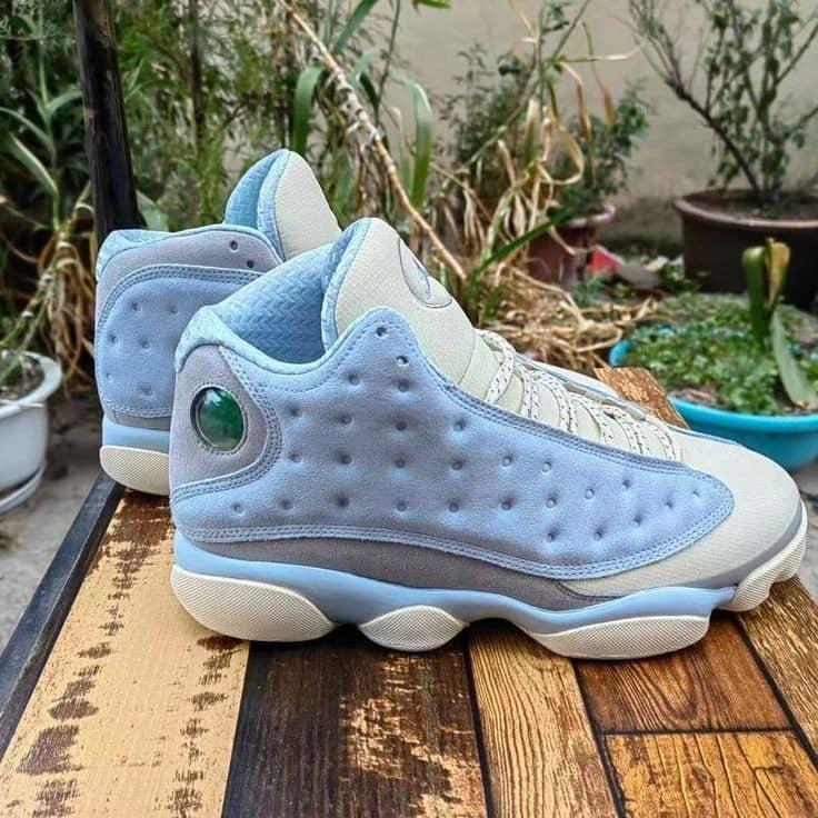 Paie De Basket  Jordan 13 - Bleu